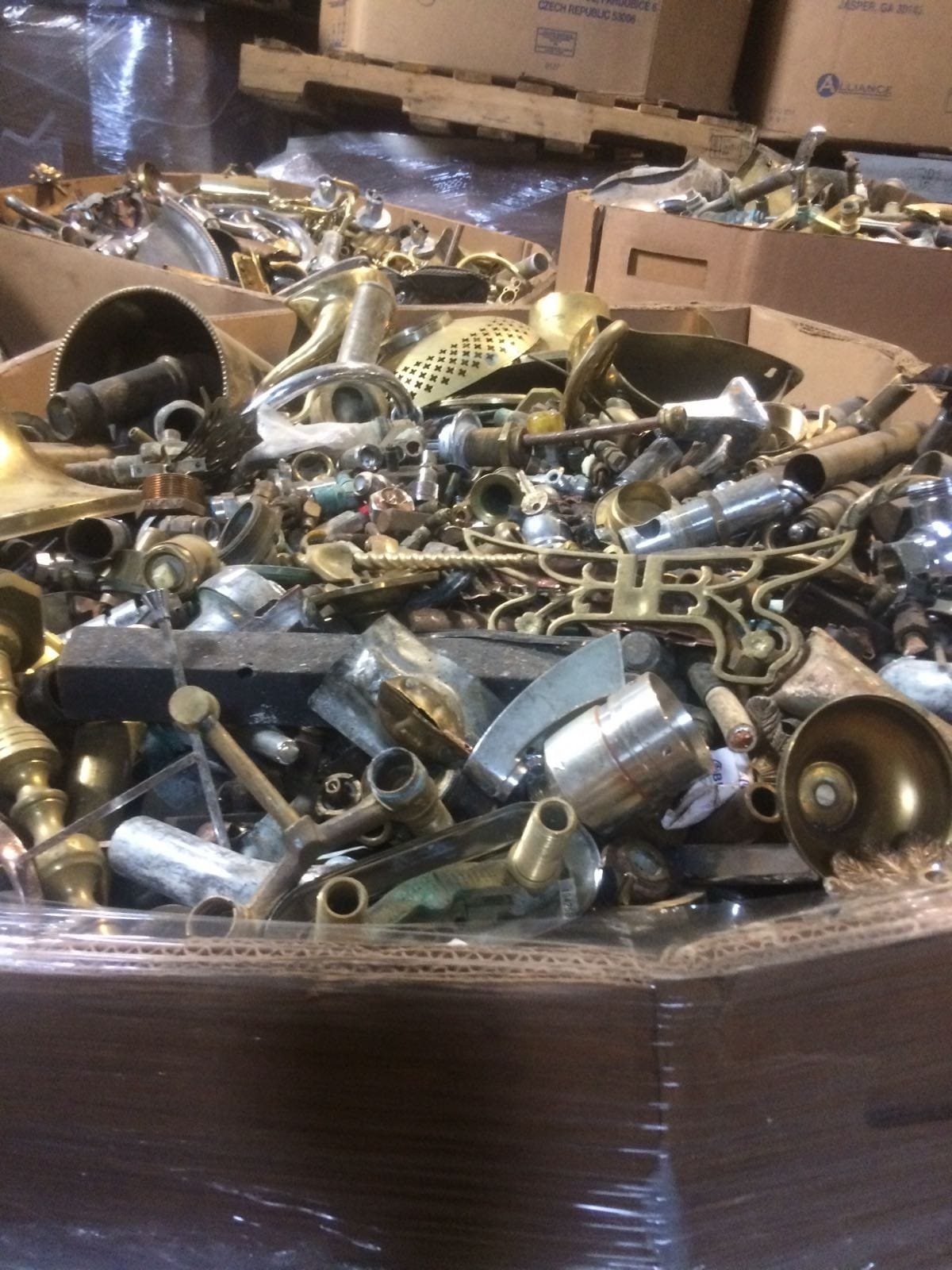 Brass Honey Scrap